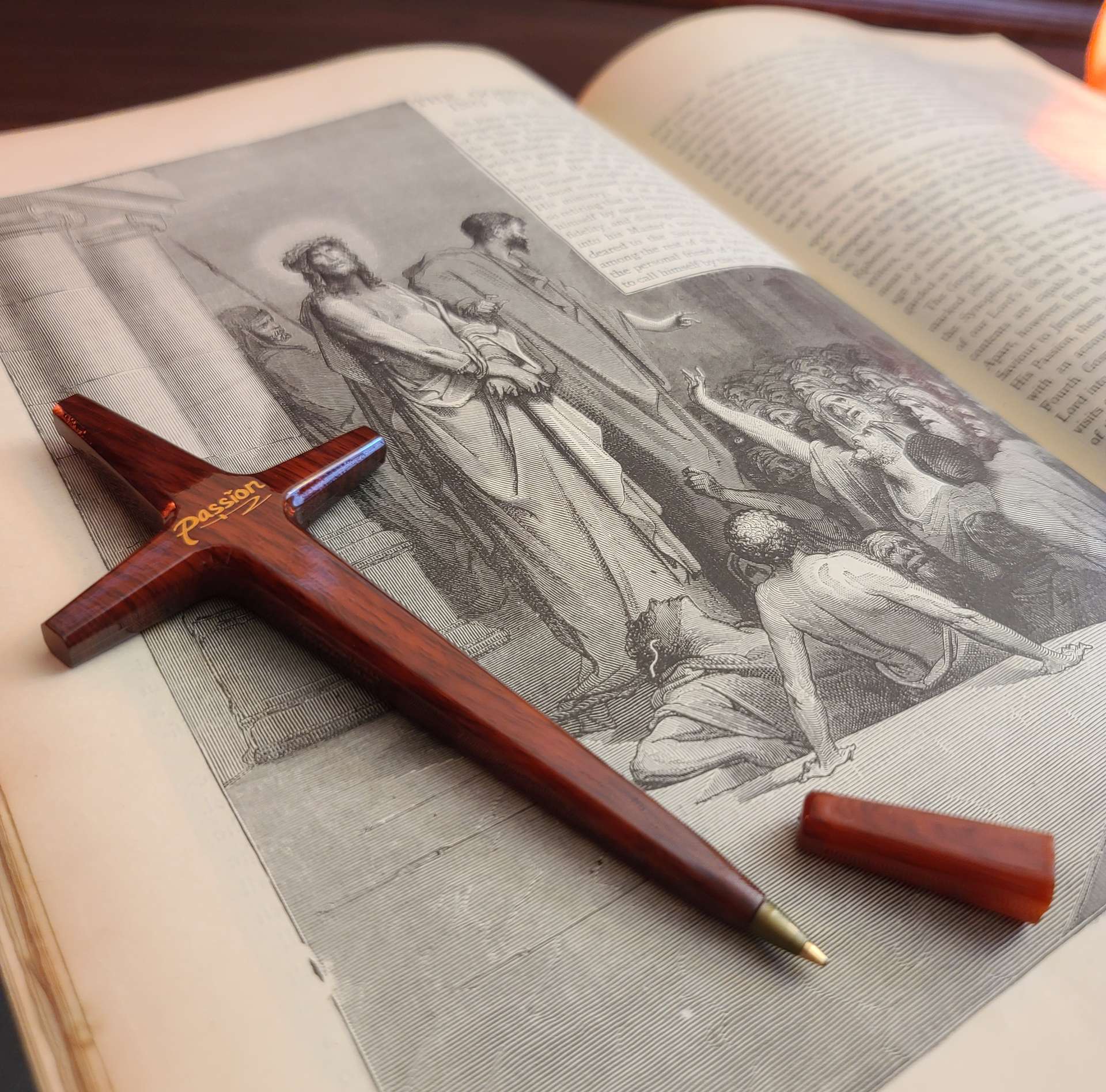 single-wood-on-bible